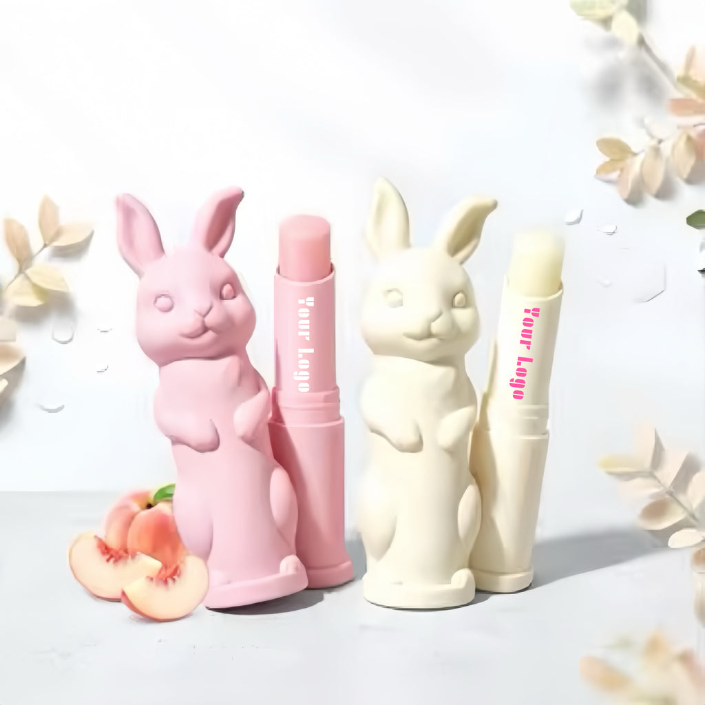 Customized Cute Rabbit Lip Balm Nourishing Unique Perfect Gifts for Special Occasions (for 50)