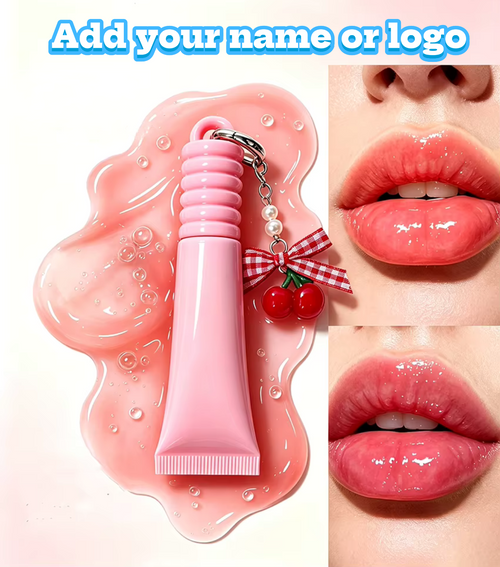 Customized Tinted Lip Oil Balm Lipgloss Moisturizing Vegan Great For Wedding Party Birthday Event Gifts Add Your Logo